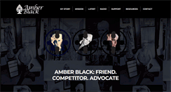 Desktop Screenshot of officialamberblack.com